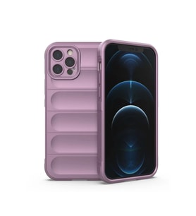 Newface Apple iPhone 12 Pro Kılıf Optimum Silikon - Mor