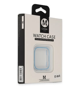 Movenchy Apple Watch 45mm Bondy Kasa Koruyucu - Mavi