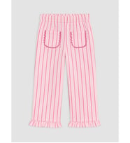 LCW Kids Pembe Kız Çocuk Gabardin Pantolon