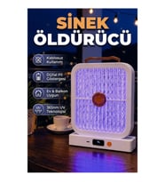 Taşınabilir Şarjlı 365 nm UV Sivrisinek Öldürücü Beyaz