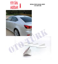 Araç Anten Süs Minik Balık Sırtı 5 Li Set Gri (Koyu Gri)