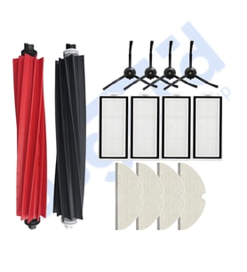 ROBOROCK Q8 MAX , Q8 MAX+ UYUMLU 1 Ana Fırça 4 Yan Fırça 4 Filtre 4 Mop PKT-iasgf0001244