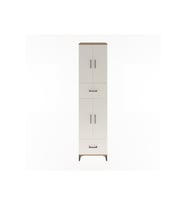 Hyperion Dolap 4 Raflı 2 Çekmeceli 4 Kapaklı 60x44x243 Çam-Aytaşı