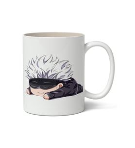 Jujutsu Kaisen Anime Temalı Beyaz Kupa Bardak Sevgiliye Arkadaşa Hediye