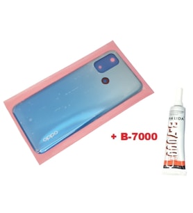 Oppo A32 (4G) Arka Pil Batarya Kapağı (B-7000) MAVİ