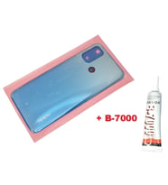 Oppo A32 (4G) Arka Pil Batarya Kapağı (B-7000) MAVİ