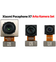 AXYA Xiaomi Pocophone X7 Arka Kamera Set