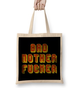Bad Mother Fucker Pulp Fiction Jules Winnfield Bez Çanta Uzun Saplı