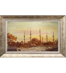 GÜMÜŞ ÇERÇEVELİ TABLO N918