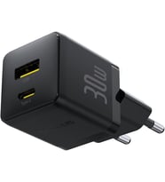 Lexroo Palm Hızlı Şarj C+U 30W EU Siyah