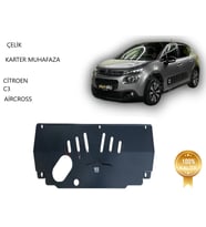 Citroen C3 Dizel Otomatik Çelik Karter Muhafaza Koruma 2017 2018 2019 2020 2021 2022 2023 2024