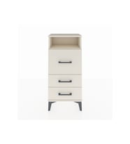 Arges Komodin Tek Raflı 3 Çekmeceli 44x30x96 Aytaşı-Aytaşı