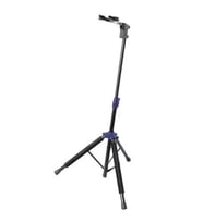 Mitello 80689 Auto-Grip Kilitli Gitar Standı  Gitarı Asınca Otomatik Kilitlenen Mekanizma Yükseklik Ayarlı Güvenli Sehpa