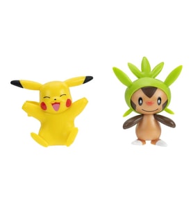 Pokemon Battle 2'li Figür Seti - Pikachu ve Chespin PKW4069