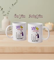Kişiye Özel Sınıf Öğretmeni Kupa Bardak