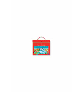 Pastel Boya 24 Renk Plastik Çantalı Faber Castel 24 Renk Pastel Boya Çantalı Plastik (Karışık)