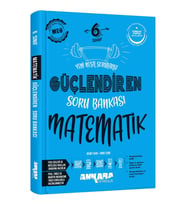 Ankara Yayıncılık 2025-2026 Müfredat 6 Sınıf Güçlendiren Matematik Soru Bankası (Çok Renkli)