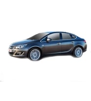 Opel Astra Uyumlu J Sedan Cam Çerçevesi 12 Parça Krom (Geniş) 2010 Ve Sonrası