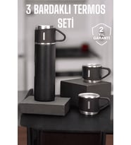 500 Ml Kapasiteli Taşınabilir Basınçlı Termos Seti Günlük Kullanım İçin İdeal