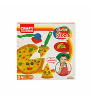 Crafy Çılgın Pizza Oyun Hamuru Seti 200 g 10 Parça