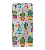 PrintiFy Iphone 5 ile Uyumlu Water Color 4  Kamera Korumalı Şeffaf  Kılıf