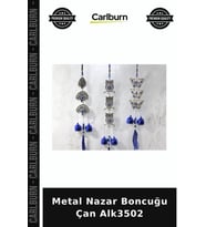 Özel Üretim Dekoratif Hediyelik Geleneksel Duvar Süsü Aksesuar Metal Nazar Boncuğu Çan Alk3502