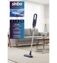 Sinbo SVC-8628 Kablolu Dikey Elektrikli Süpürge - Mavi