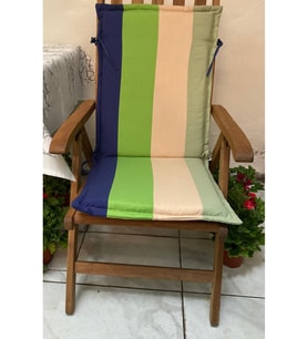 Koton Kumaş Dikişli 2 Kademeli Arkalıklı Şezlong Minderi