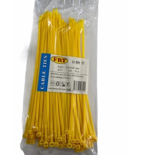 Sarı 3,6X200 Kablo Bağı