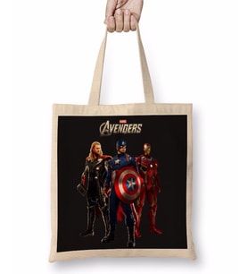 Avengers Os Vingadores Bez Çanta Uzun Saplı