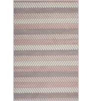 Eliana Home Baskılı, Yıkanabilir Kaymaz Taban Salon Halısı LNA1427 100x150 cm (Pembe)