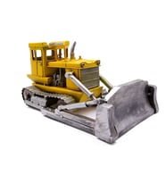 Dekoratif Metal Buldozer