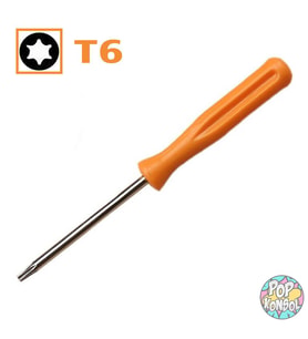 T6 Torx Uçlu Tornavida XBOX One Yedek Parça XBOX Elite XBOX One S Kol Tamiri T6 Tork Tornavida (Turuncu)