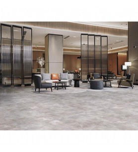 Truelay LVT Karo - Slab Grey Tile - 1 Kutu 2.51 m²