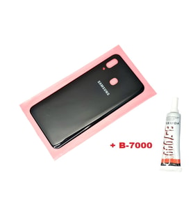 Samsung Galaxy A20 A205 Arka Pil Batarya Kapağı (B-7000) SİYAH