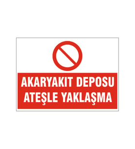 Acil çıkış kapısı önüne malzeme konulması yasaktır, isg uyarı levhası