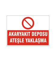 Acil çıkış kapısı önüne malzeme konulması yasaktır, isg uyarı levhası