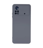 Xiaomi Poco X4 Pro 5g Kılıf Nano İçi Kadife Silikon - Gri
