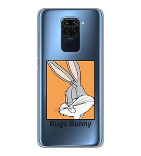 Xiaomi Redmi NOTE 9 Uyumlu Bugs Bunny Tasarımlı Şeffaf Telefon Kılıfı