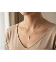 STİL İNCİSİ/XUPING JEWELRY I DÜZ KOLYE HARF