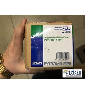 C13S041855 Epson Singleweight Mattepaperroll, 44''X40M,120G/M²