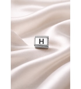 H Harf Charm, Çelik Bileklik Aksesuarı, Kişiye Özel Harf Modülü, Minimal & Şık Tasarım