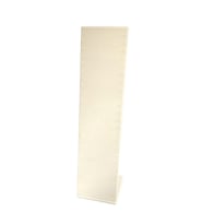Krem Süet 40 cm Kolye ve Zincir Standı, şık ve kullanışlı tasarım