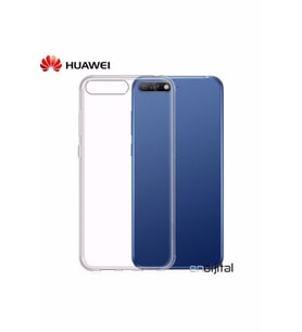 Huawei Y5 2018 Şeffaf Tıpalı Kamera Korumalı Lüx Silikon Kılıf