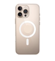 Apple iPhone 16 Pro Kılıf Şeffaf Lansman Magsafe Wireless Şarj Özellikli Orjin K (Renksiz)