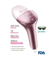 Bright Elegance BE-9020 IPL Lazer Epilasyon 999.999 Atım Manuel/Otomatik Mod Cilt Sensörlü 10 Kademe Ağrısız Lazer