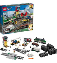 ® City Kargo Treni 60198 - 6 Yaş & Üzeri Çocuklar için Yaratıcı Oyuncak Yapım Seti (1226 Parça)