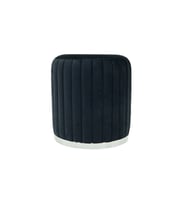 Zem Long Line Black - Silver Puf