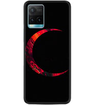 Vivo Y11S Y21S Y20 Y20S Y70 Kılıf Desemli Silikon Red Moons 1747
