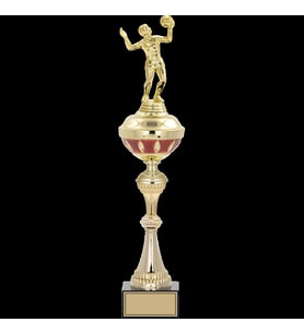 ODAK KUPA - Figürlü Kupalar - Voleybol Kadın Figürlü Kupalar FG-064 A - 51 cm